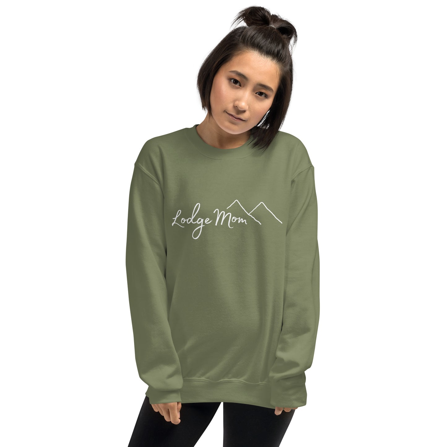 Lodge Mom Crewneck Sweatshirt