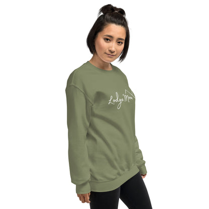 Lodge Mom Crewneck Sweatshirt