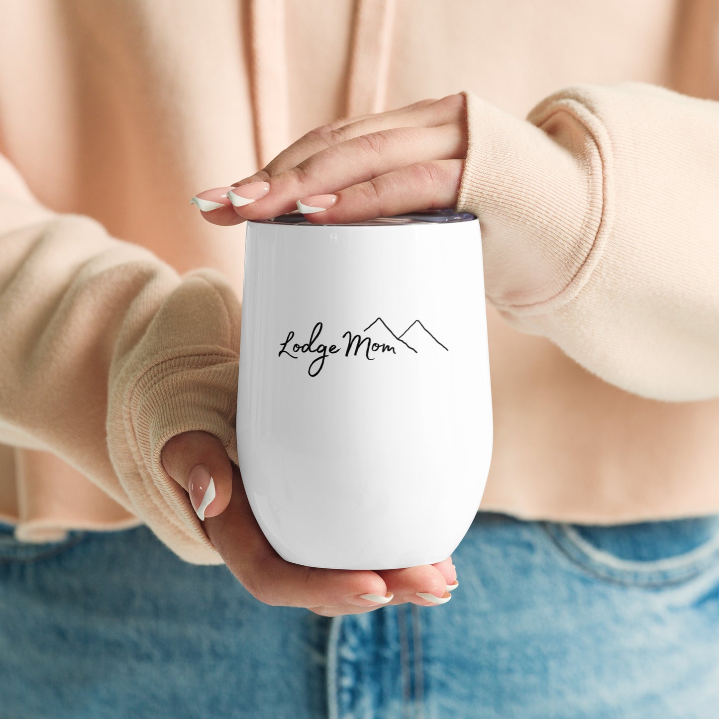 Lodge Mom Wine Tumbler